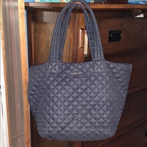 MZ Wallace Navy Blue Metro Tote